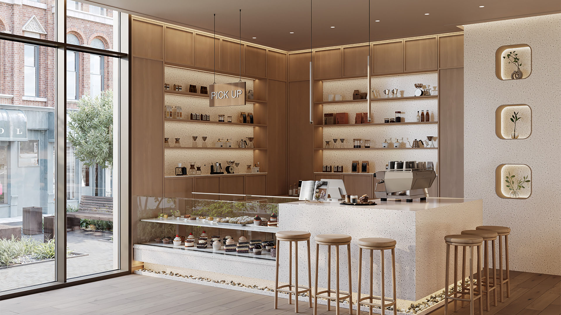 Q104 Terrazzo Alba Lx-Hausys Hi-Macs Duvar ve Tezgah Akrilik