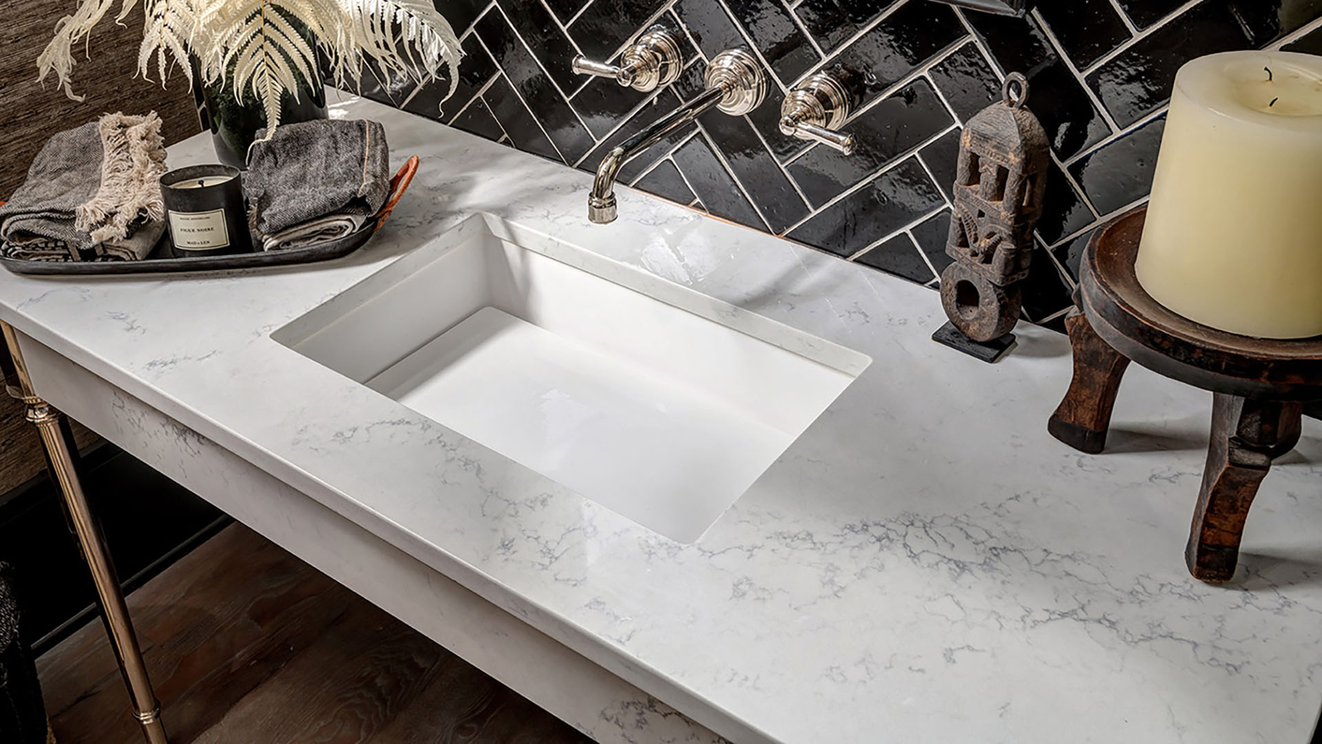 Lx-Hausys Hi-Macs Banyo Tezgah Uygulaması