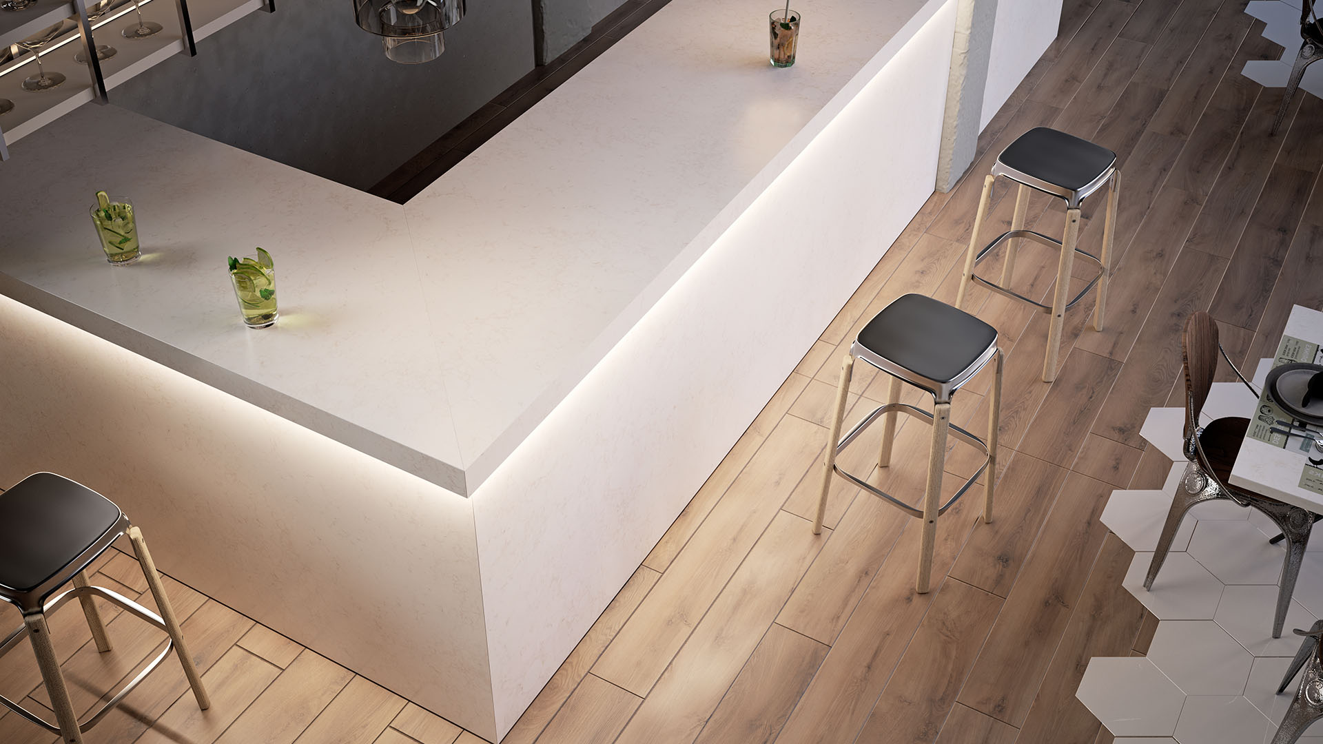 Lx-Hausys Hi-Macs Dolce Cafe Akrilik Solid Surface