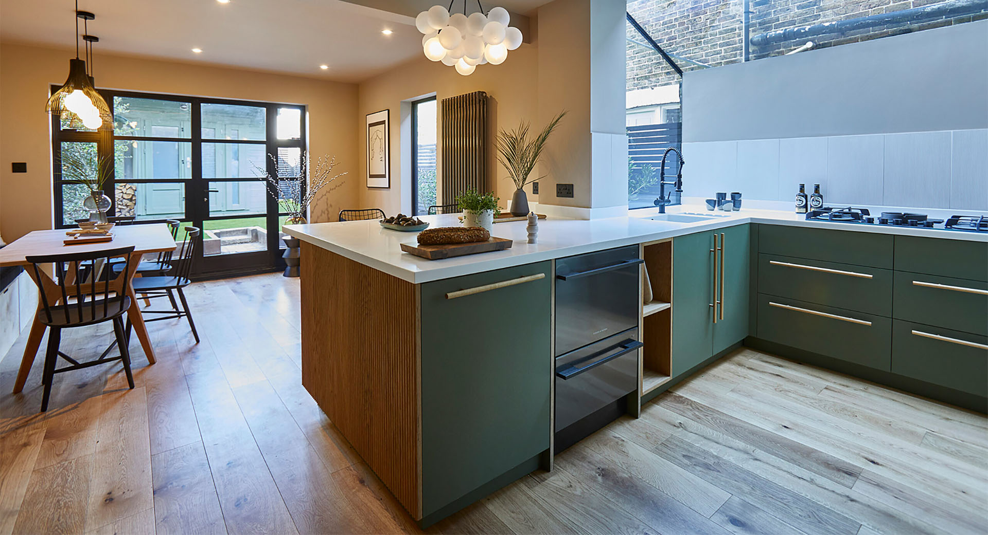 Özdekor Hanex Solid Surface Lüks Mutfak Dekorasyonu