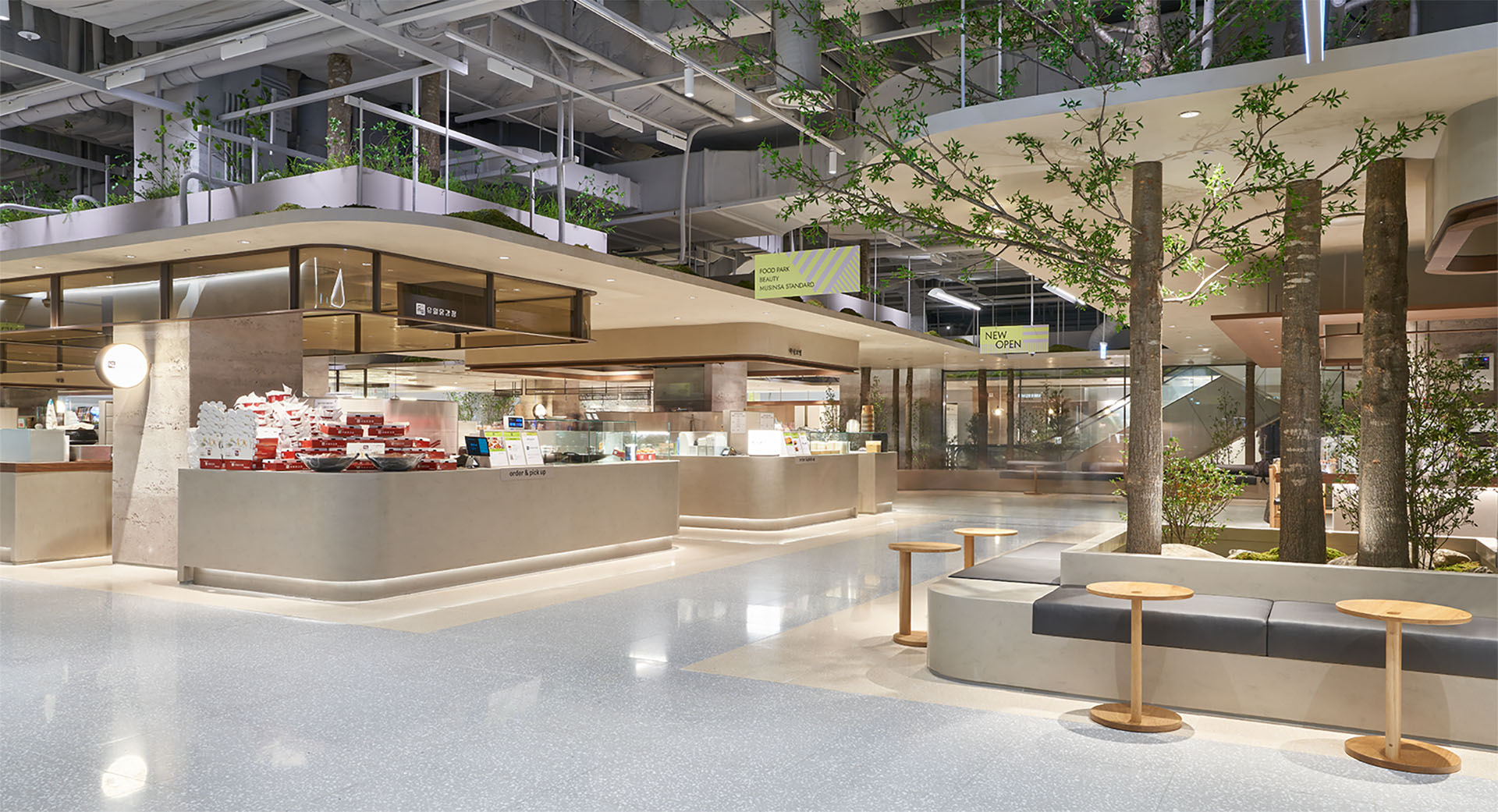 Özdekor Hanex Solid Surface Mimari Proje Avm Sunum Bankosu