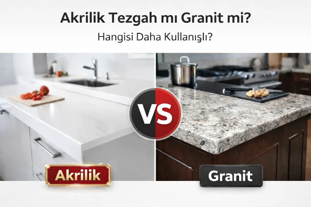 akrilik tezgah mı granit mi