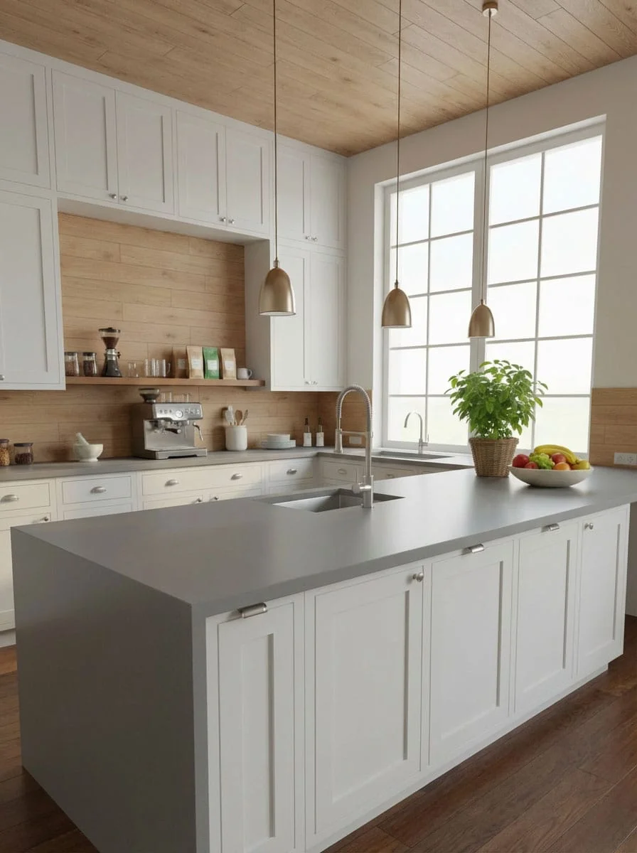 Corian Akrilik Mutfak Tezgah