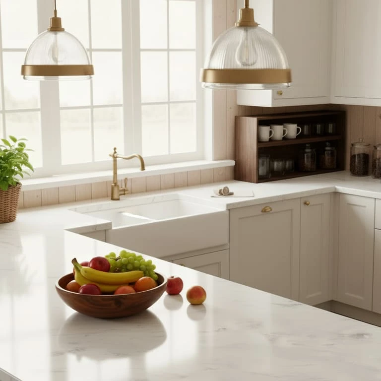 franke akrilik mutfak tezgahı u model