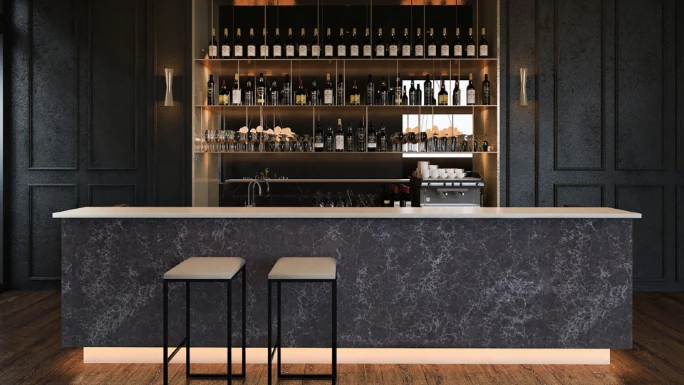 Lx-Hausys Hi-Macs Bar Tezgahı