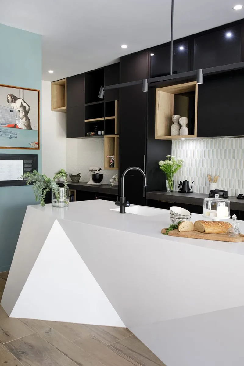 Staron Akrilik Mutfak Ada Tezgahı