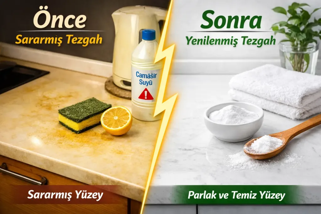 Akrilik Tezgah Sararır mı