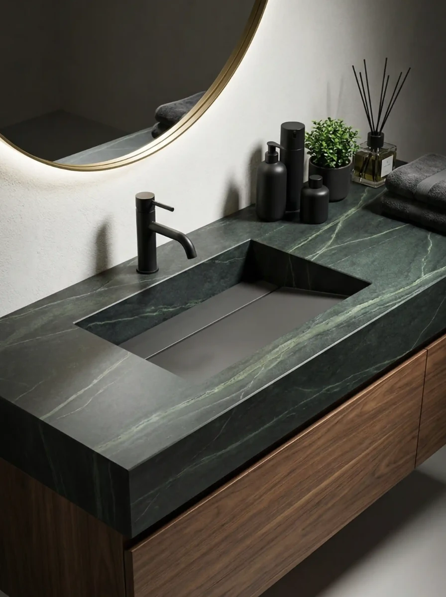 kuvars tezgah çeşitleri