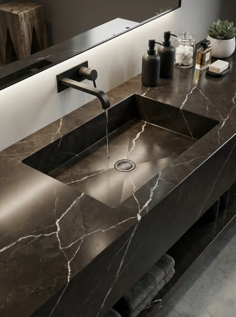 porselen banyo tezgahı