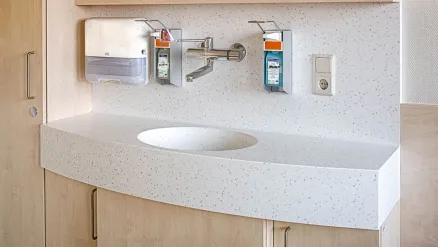 Staron Akrilik Klinik Tezgahları